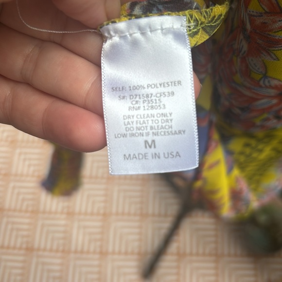 Potter’s Pot Tie Neck Blouse - Picture 8 of 8